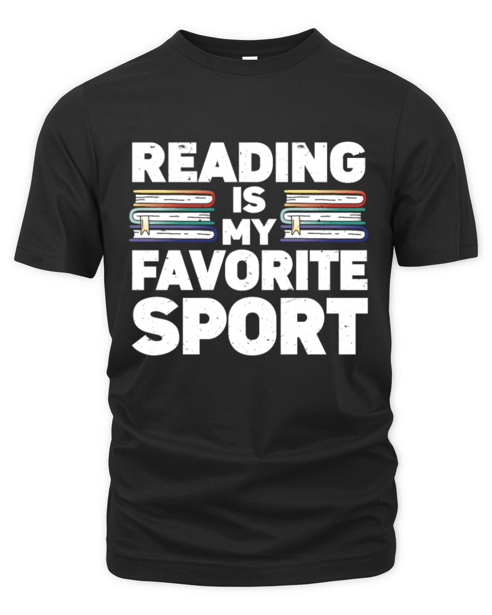 Reading Is My Favorite Sport Bookworm Organic Unisex T-shirt