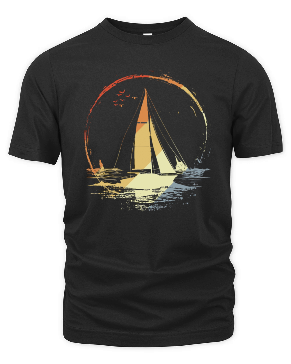 Vintage Sailing Organic Unisex T-shirt