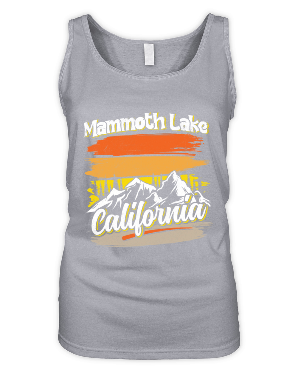 CALIFORNIA MAMMOTH LAKES Vintage California Fan Organic Women's Tank Top