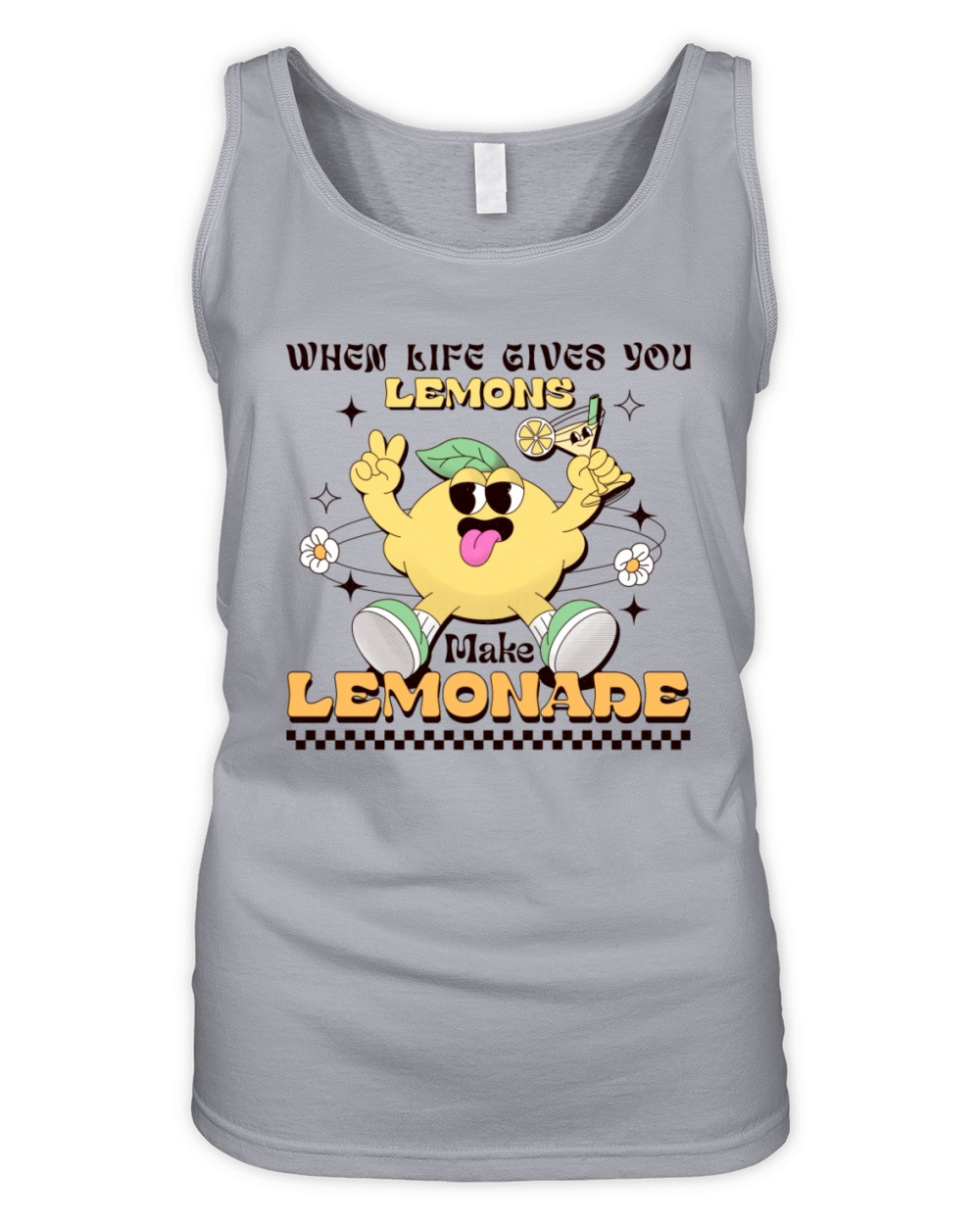 Lemon Quote Organic Women's Tank Top