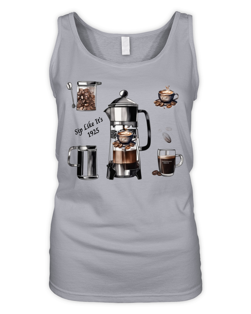 Sip Like It’s 1925 Organic Women's Tank Top