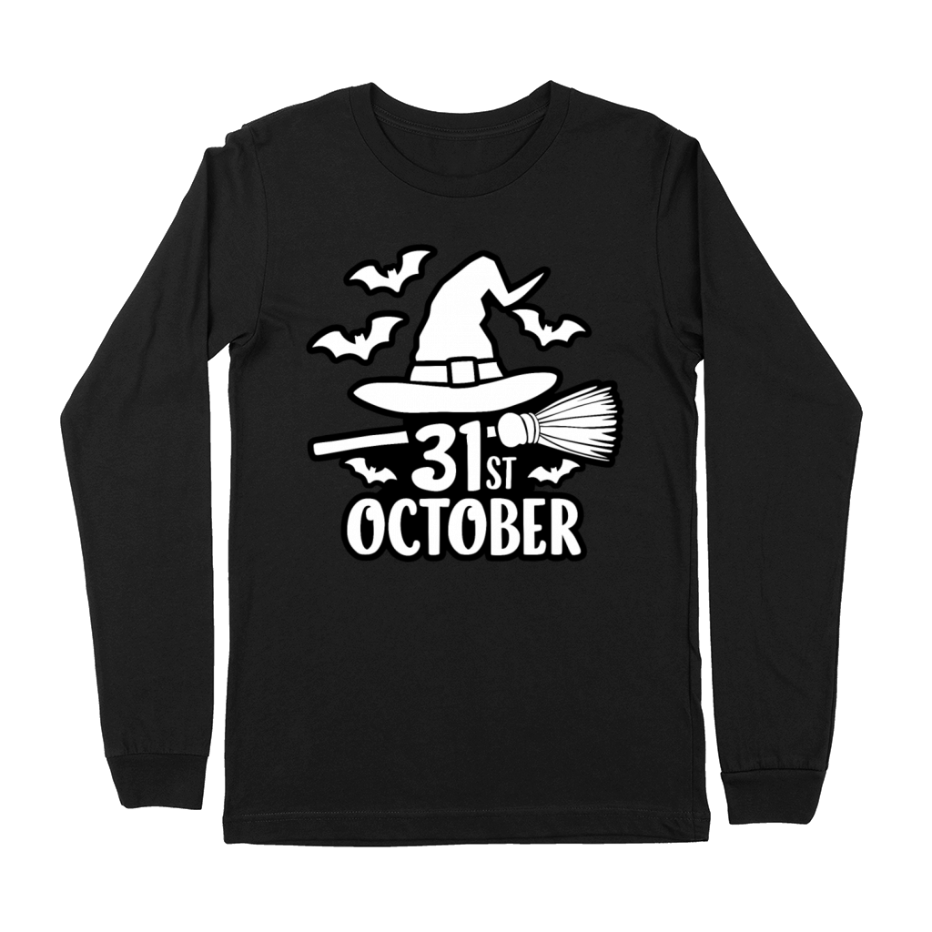 October 31st Halloween Saying Quote Premium Long Sleeve