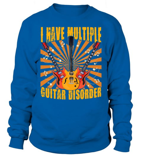 Multiple Bass Disorder Guitar Shirt For Men Sweatshirt Unisex