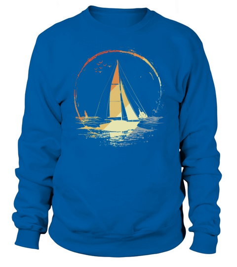 Vintage Sailing Sweatshirt Unisex