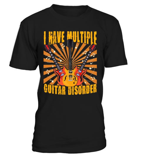 Multiple Bass Disorder Guitar Shirt For Men T-Shirt Unisex
