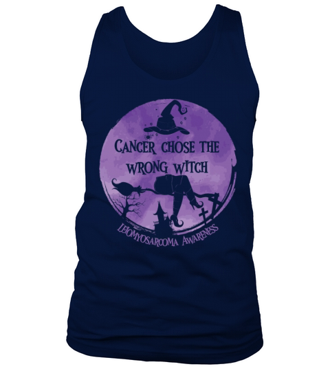 Cancer Witch purple Leiomyosarcoma Tank Top Unisex