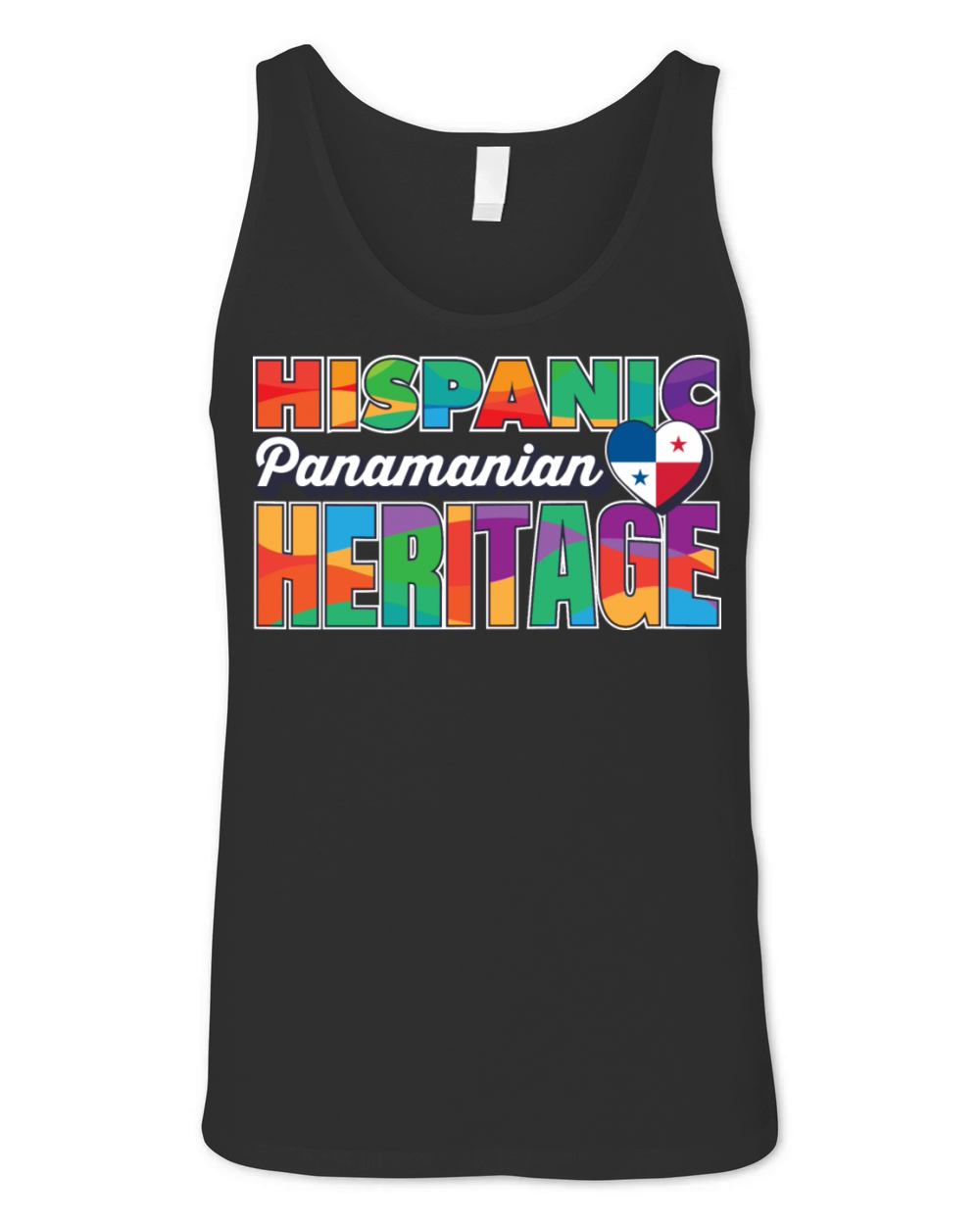 Hispanic Panamanian Heritage USA Unisex Jersey Tank
