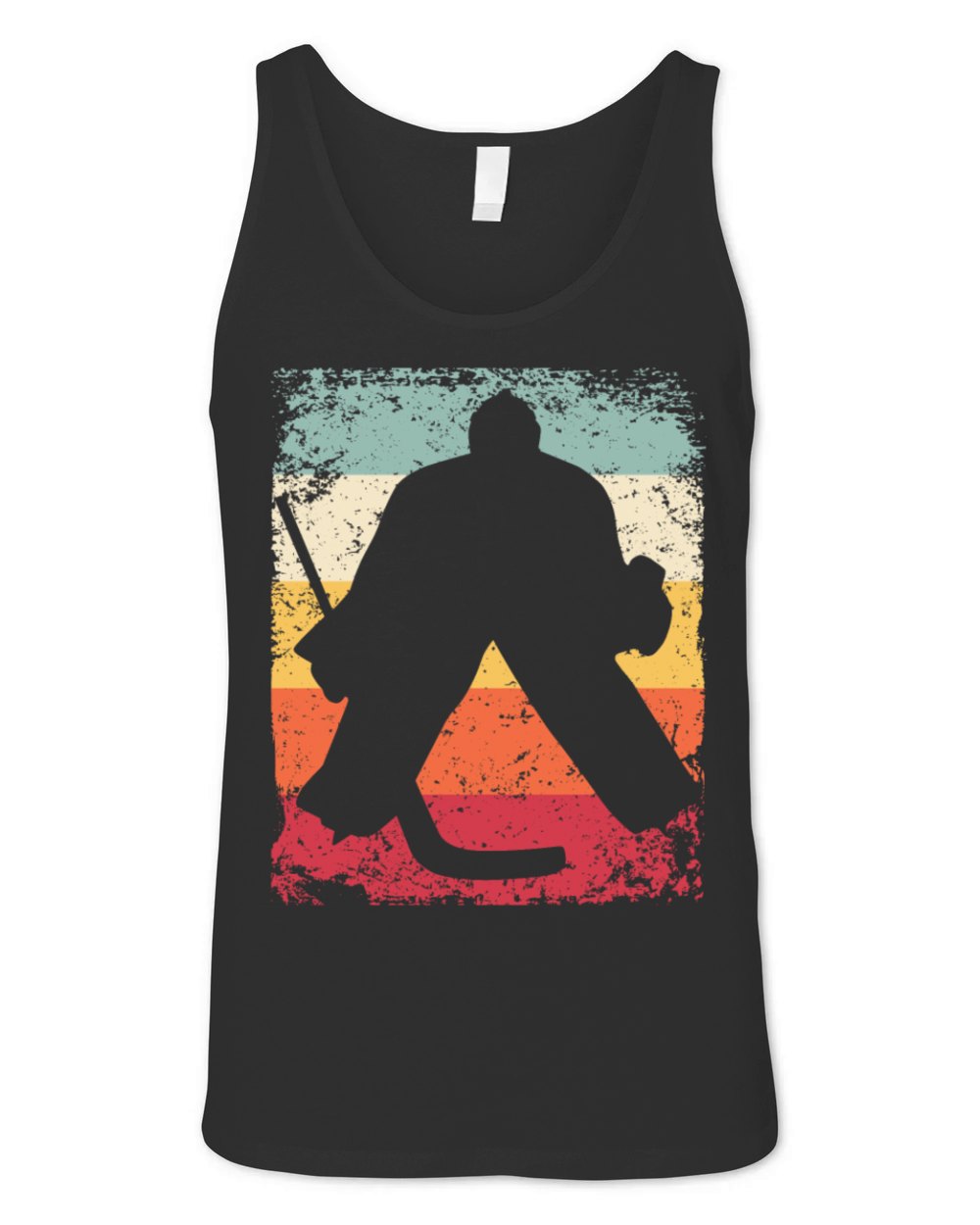 Ice Hockey Player Vintage Ice Hockey Unisex Jersey Tank