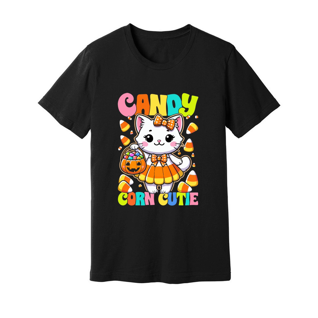 candy corn cutie Unisex Jersey Tee