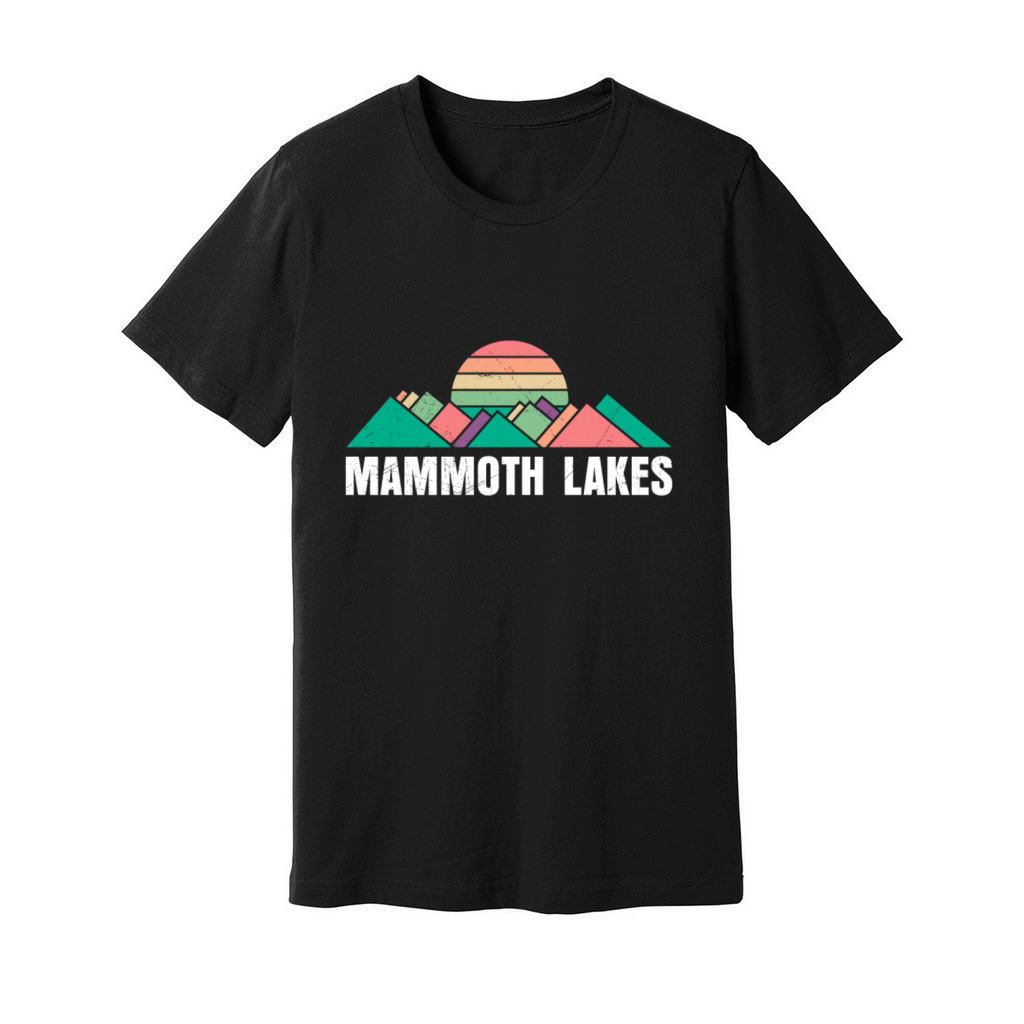 MAMMOTH LAKES Vintage CALIFORNIA Mammoth Lakes Unisex Jersey Tee