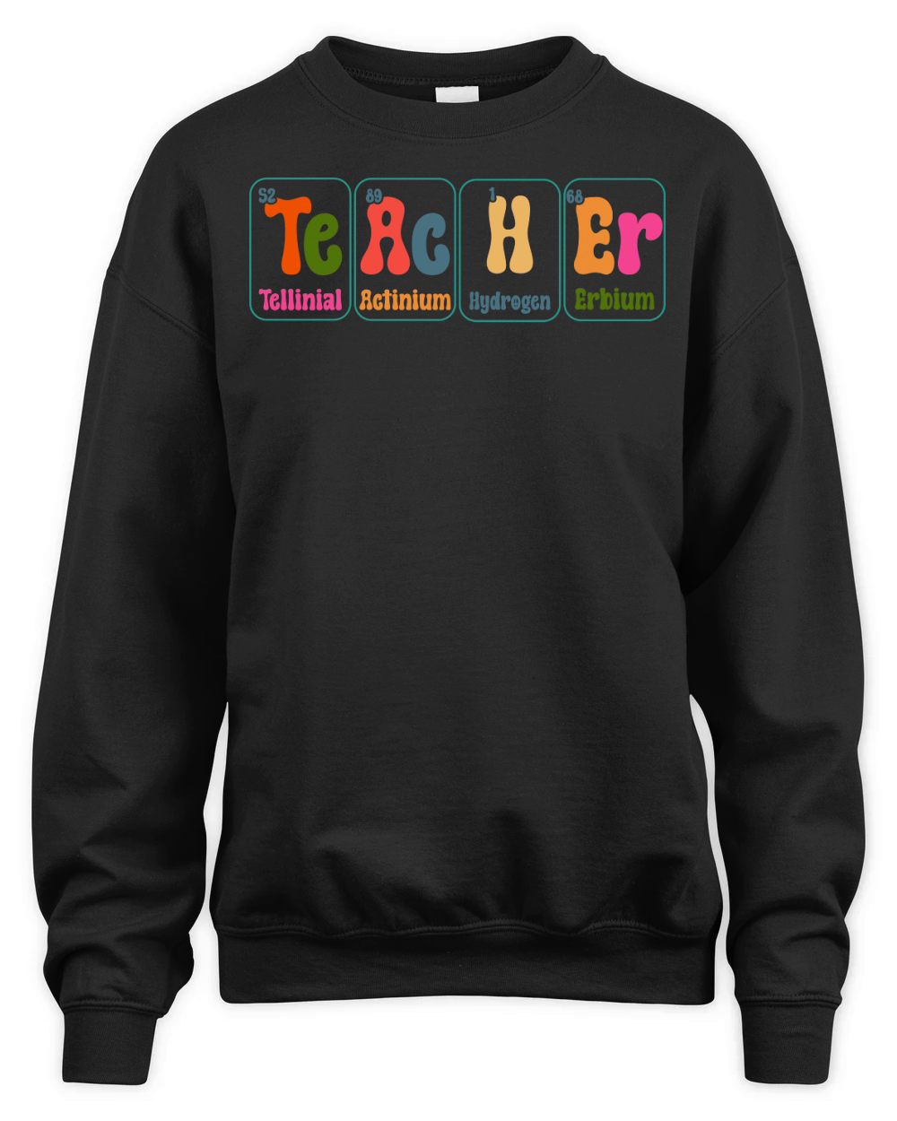 Groovy Teacher 1.01 Unisex Premium Crewneck Sweatshirt