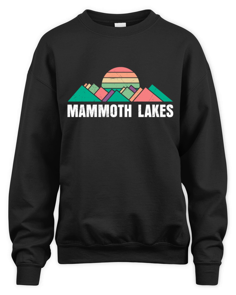 MAMMOTH LAKES Vintage CALIFORNIA Mammoth Lakes Unisex Premium Crewneck Sweatshirt