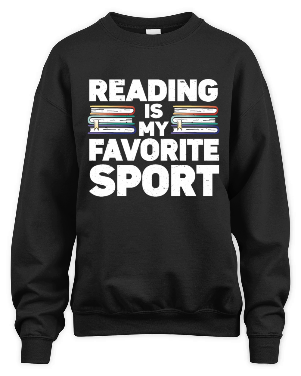 Reading Is My Favorite Sport Bookworm Unisex Premium Crewneck Sweatshirt