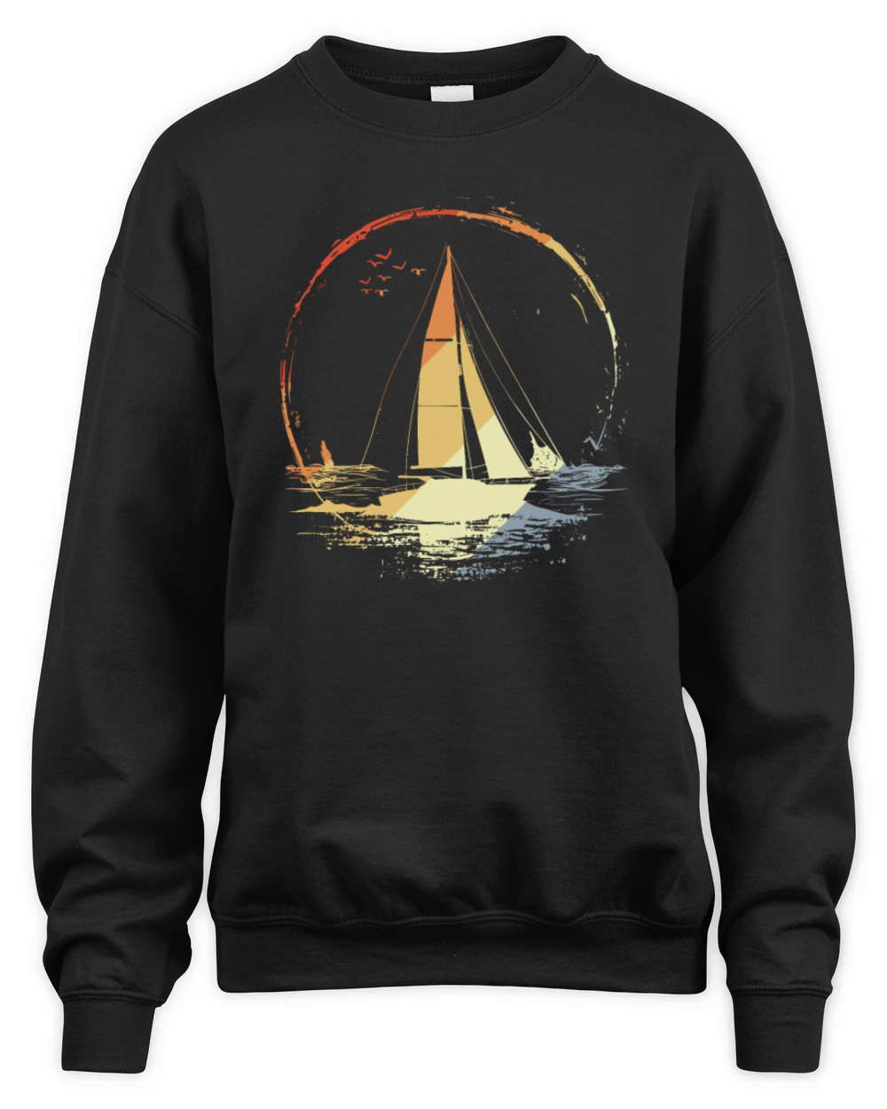 Vintage Sailing Unisex Premium Crewneck Sweatshirt