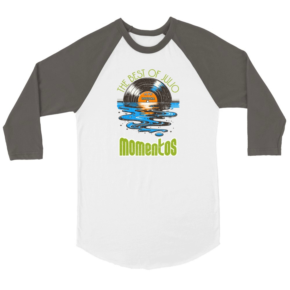 The best of Julio Momentos Unisex ¾ sleeve Raglan T-shirt