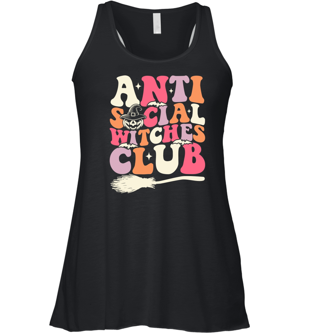 anti social witches club Women's Flowy Tank Top
