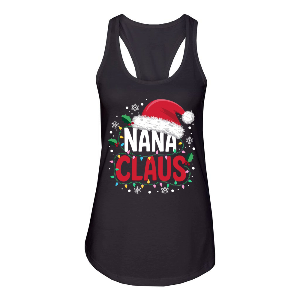 NANA CLAUS Women's Racerback Tank
