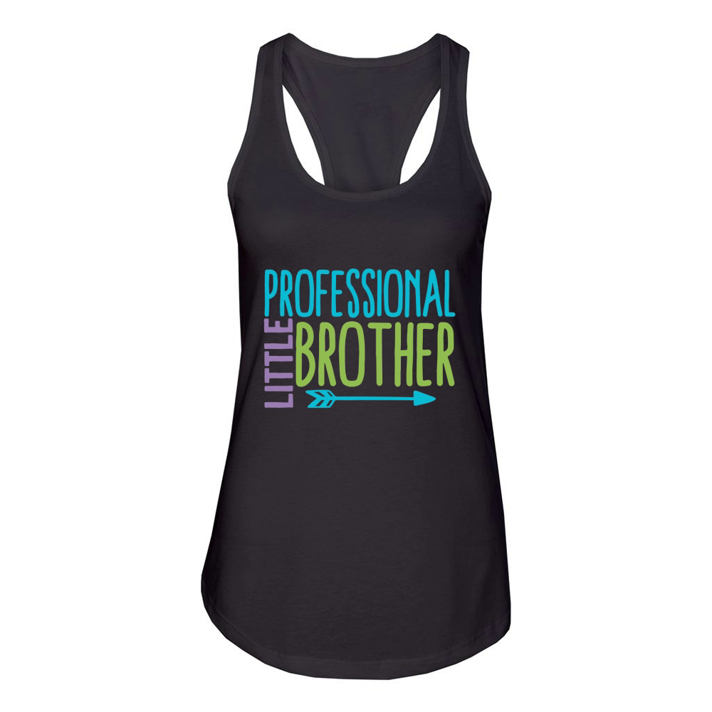 Professional little brother Women's Racerback Tank