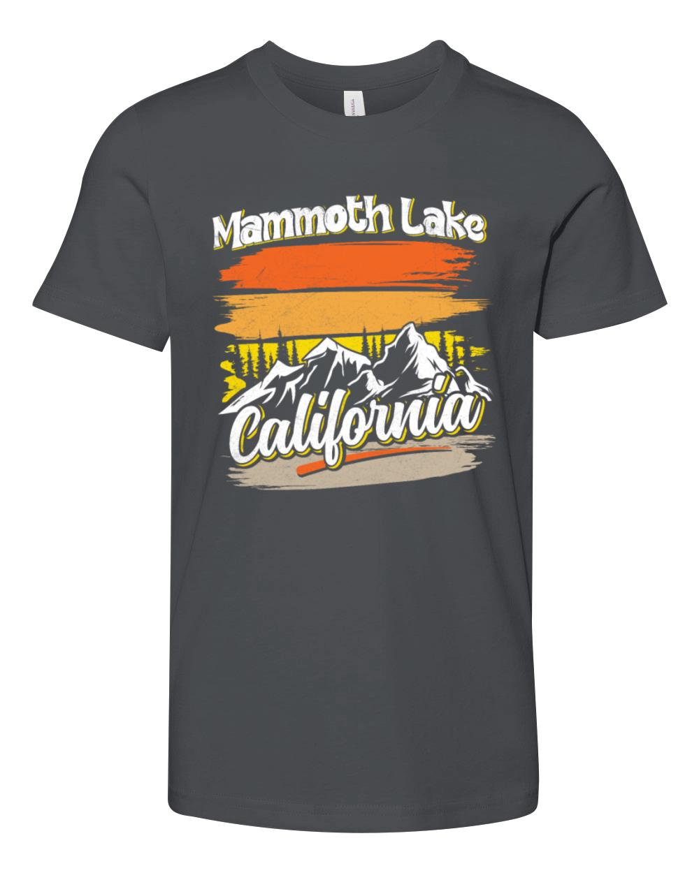 CALIFORNIA MAMMOTH LAKES Vintage California Fan Youth Unisex Jersey Tee