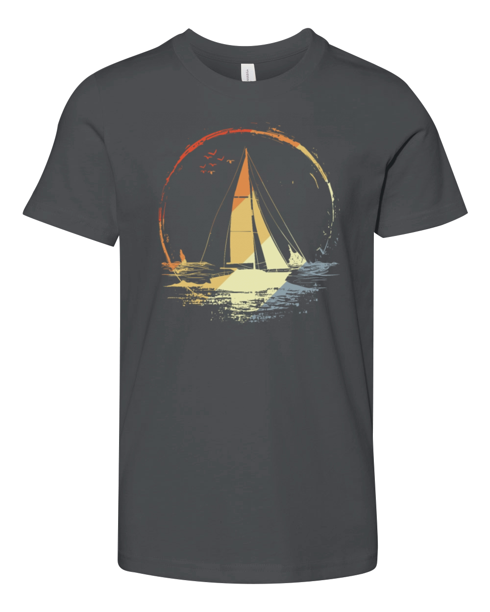 Vintage Sailing Youth Unisex Jersey Tee