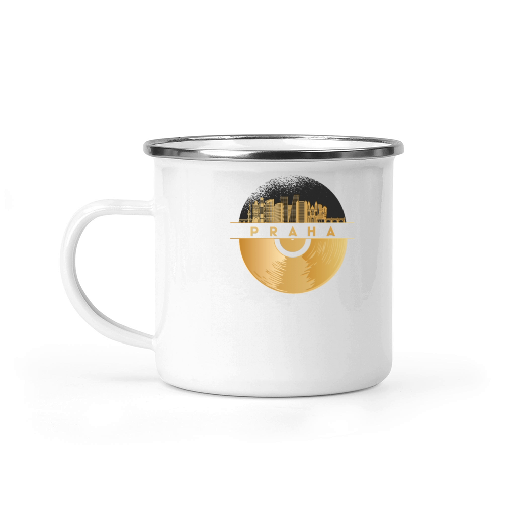 Record-Player 80s Music Camping Mug