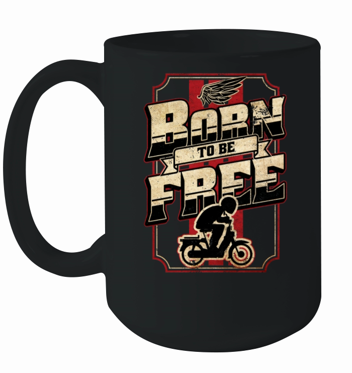 Moped Bike Mofas Moped gift idea Motorcycle Ceramic Mug