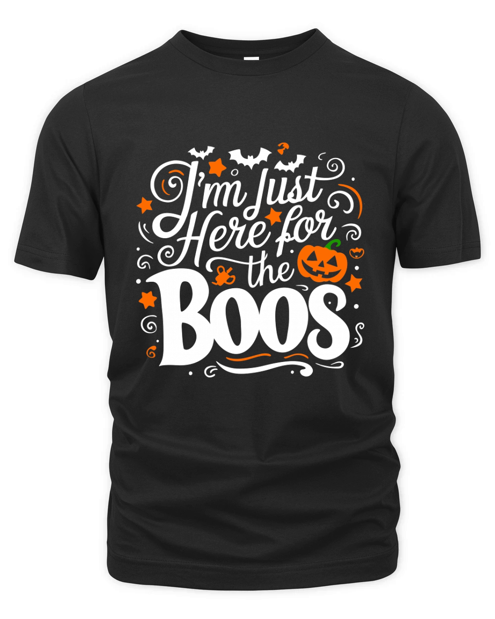 i m just here for the boos Organic Unisex T-shirt