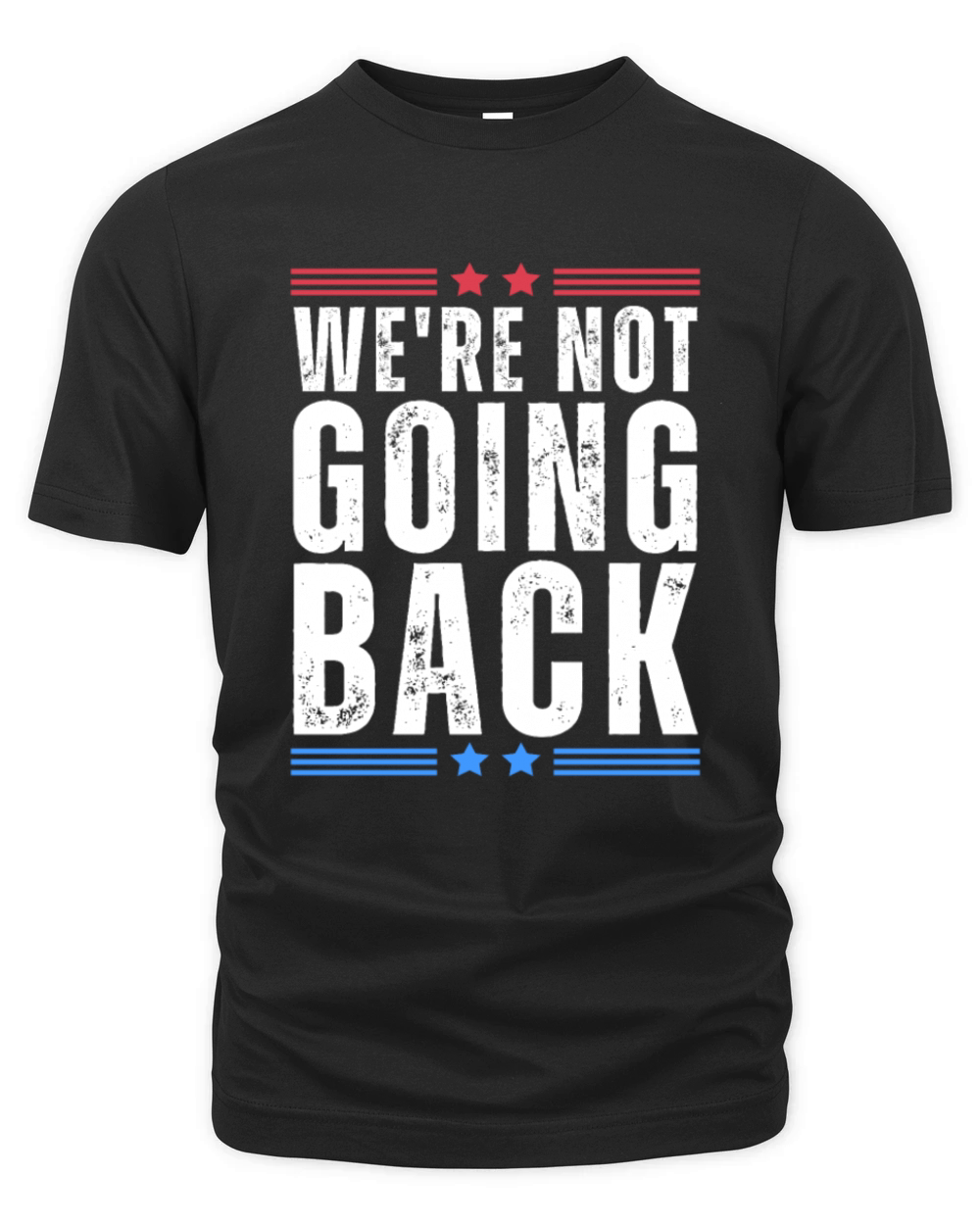 Were Not Going Back Harris Walz Organic Unisex T-shirt