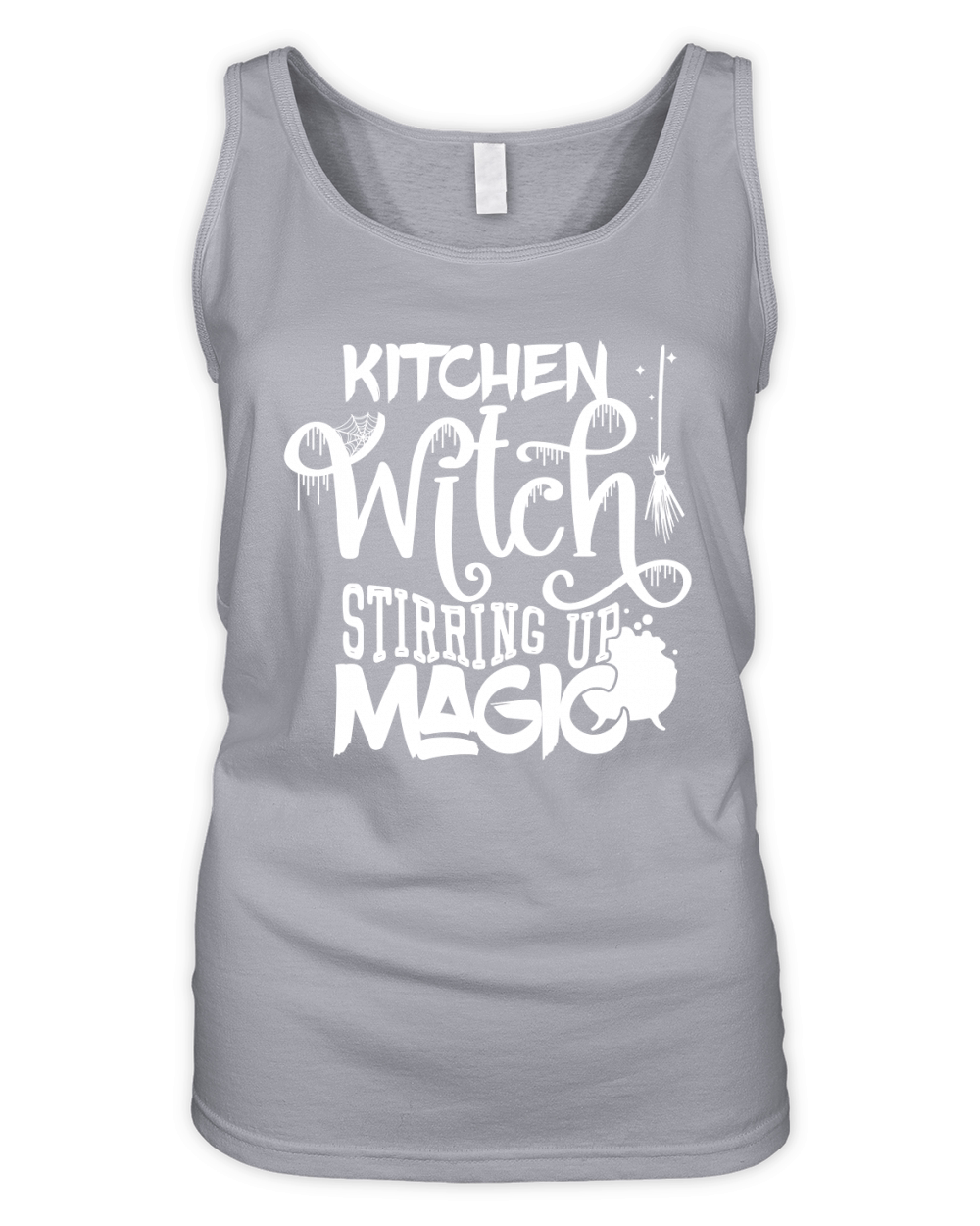 Kitchen Witch Stirring up magic Organic Women's Tank Top