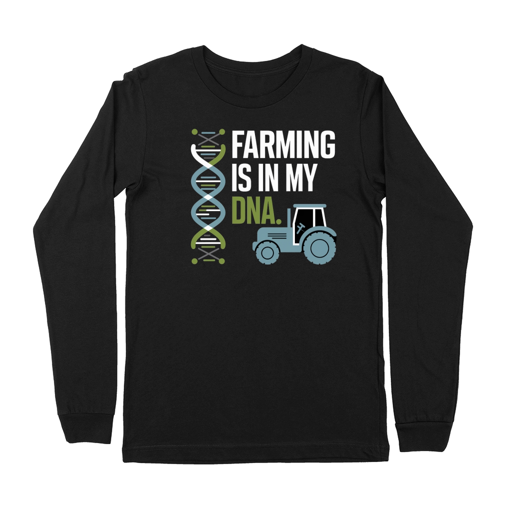 Farming is in My DNA Premium Long Sleeve