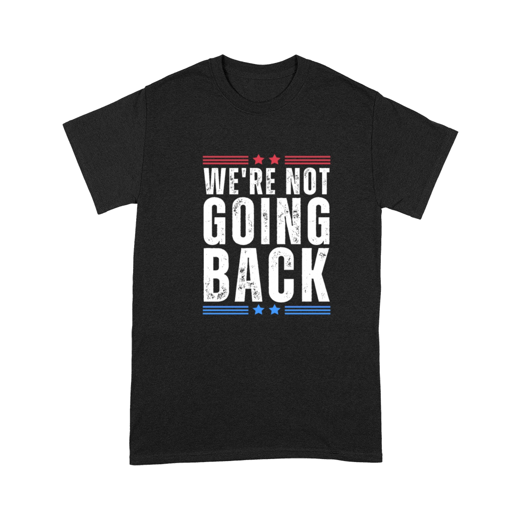 Were Not Going Back Harris Walz Premium T-shirt
