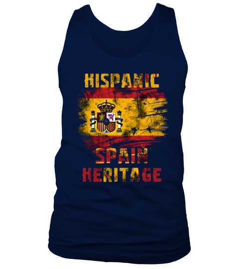 Hispanic Spain Heritage Month Tank Top Unisex