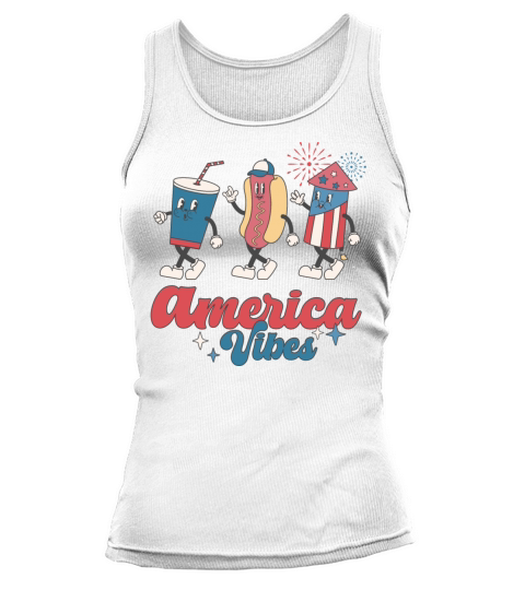 America Vibes Tank top Woman