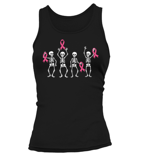 Peace Love Cure Pink Ribbon Family Breast Cancer Tank top Woman