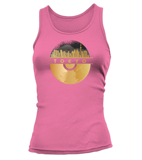 Vinyl-Record-Player Disco-Music Tank top Woman