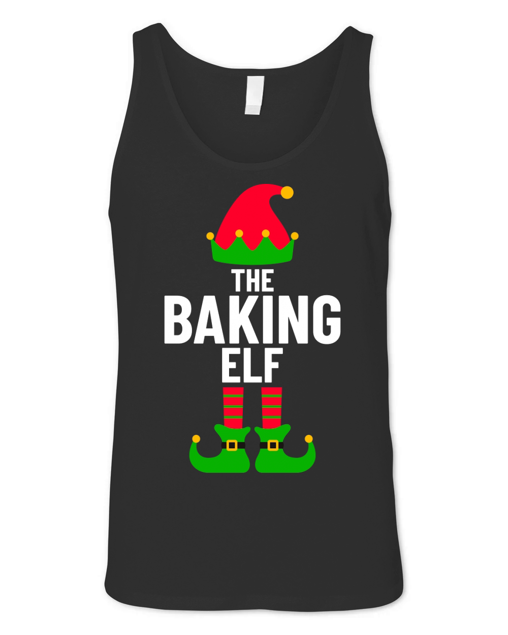 The Baking Elf Christmas Unisex Jersey Tank