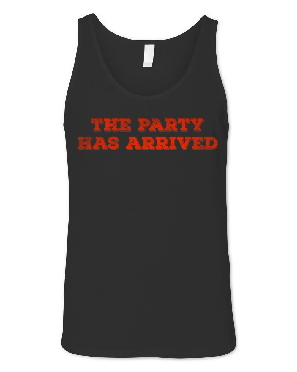 The party has arrived vintage Unisex Jersey Tank