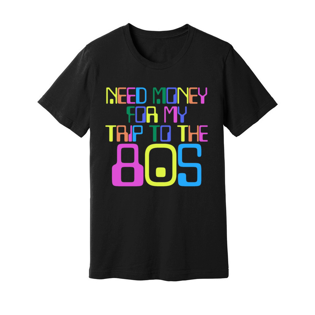 80s Music Tape Disco 1980 Vintage Unisex Jersey Tee