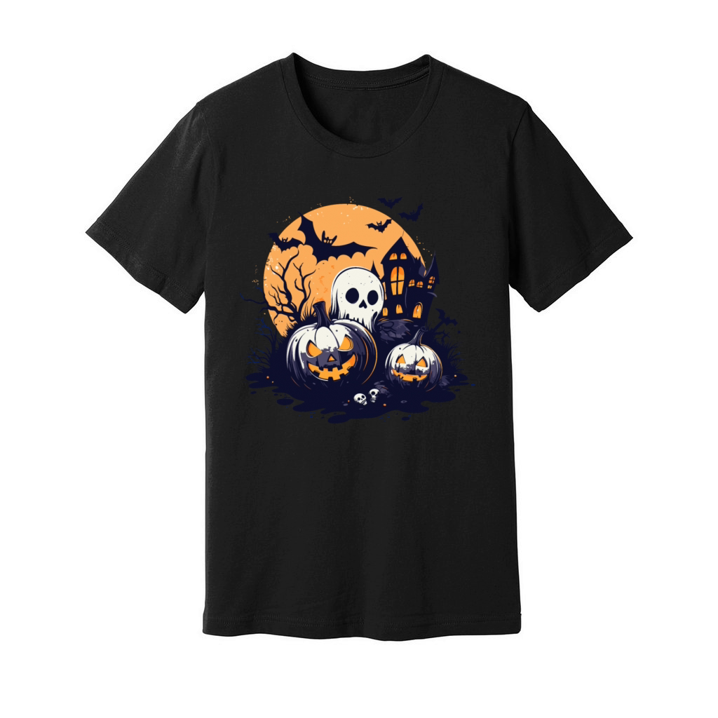 Retro Halloween Unisex Jersey Tee