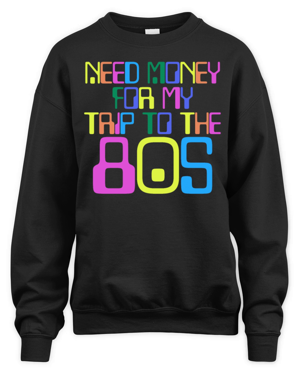 80s Music Tape Disco 1980 Vintage Unisex Premium Crewneck Sweatshirt