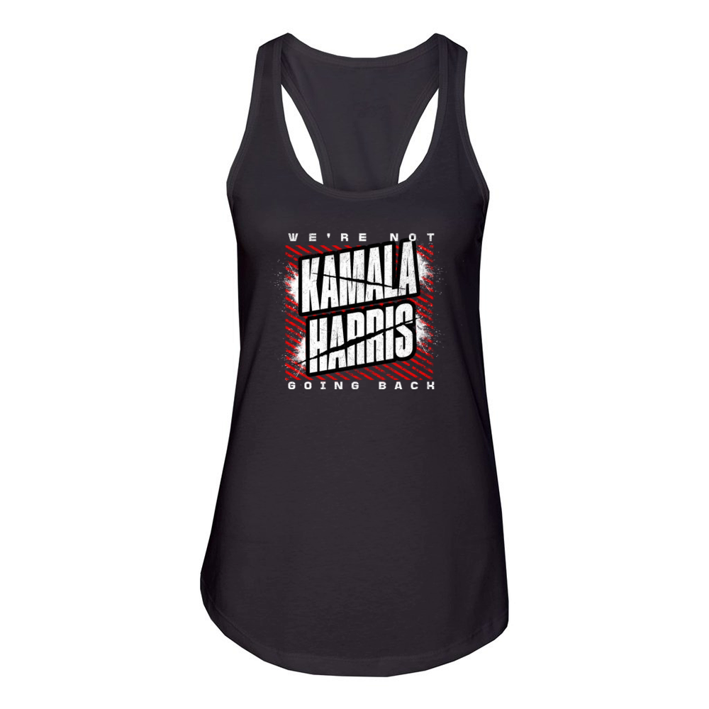 Kamala Walz 24 we are not going back Women's Racerback Tank