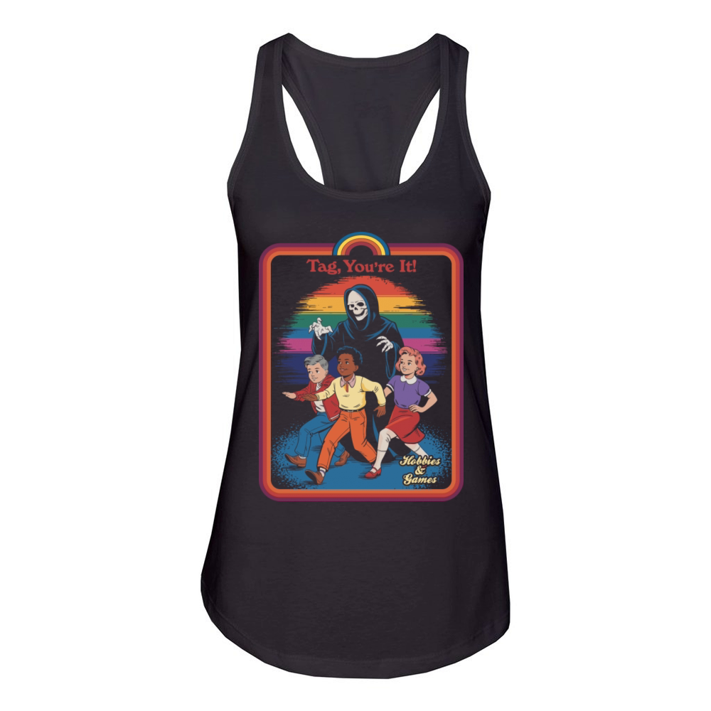 Youre It Classic T-Shirt - Fun Tag Game Inspired Women's Racerback Tank