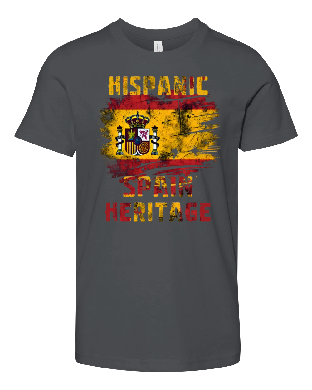 Hispanic Spain Heritage Month Youth Unisex Jersey Tee