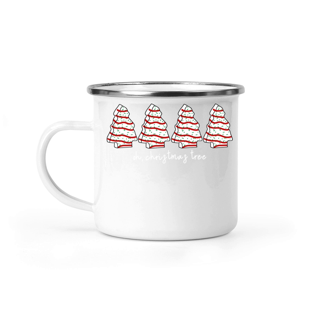 26 Oh Christmas Tree Cake VIntage Funny Family Camping Mug