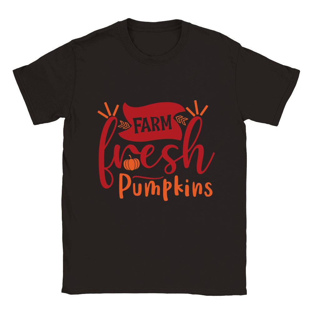 Farm fresh pumpkins  (2) Classic Kids Crewneck T-shirt