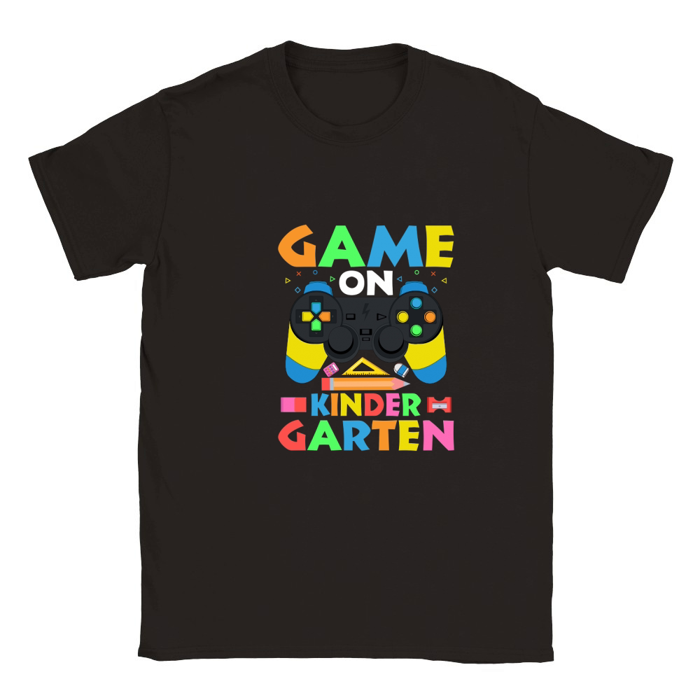 Game On Kindergarten Classic Kids Crewneck T-shirt