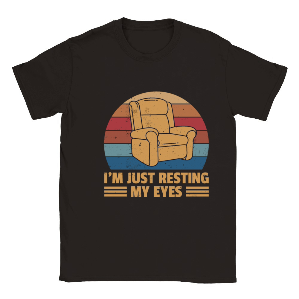 Im Just Resting My Eyes Classic Kids Crewneck T-shirt