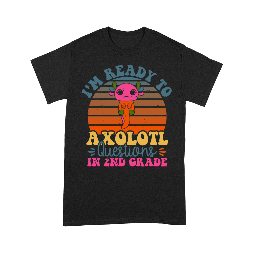 Im Ready To Axolotl Questions In 2nd Grade Comfort T-shirt