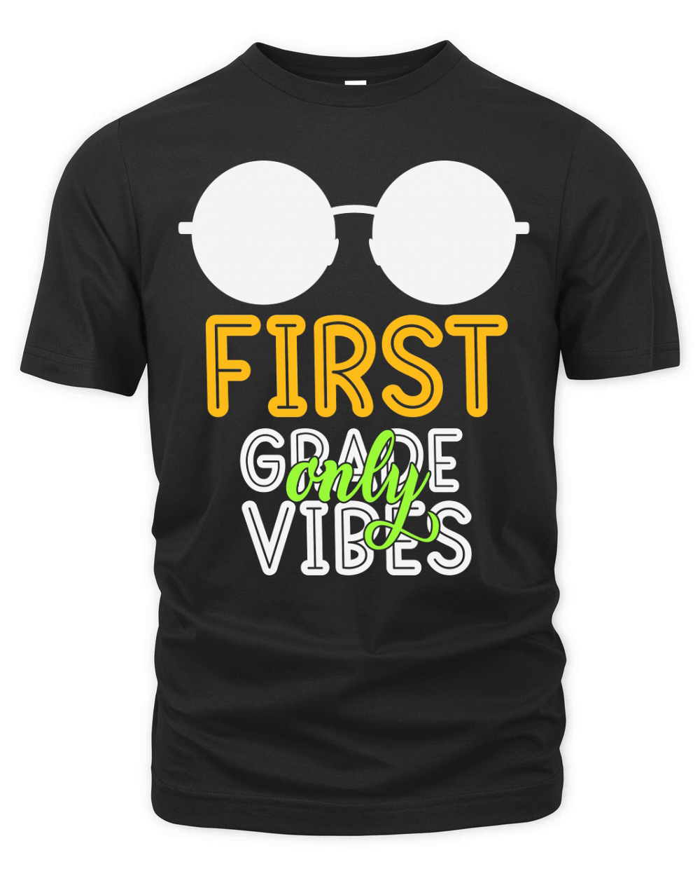 First grade only vibes Organic Unisex T-shirt