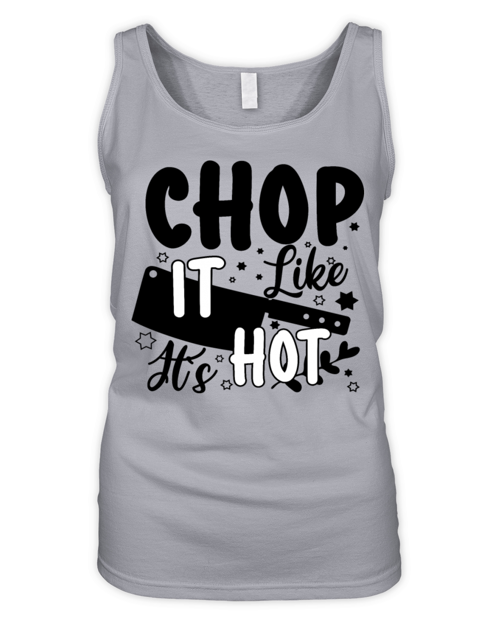 Chop it like it is hot Organic Women's Tank Top